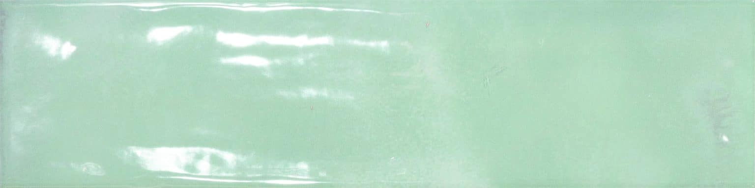 Light Green Ceramic Metro Wall Tiles 75x300 mm