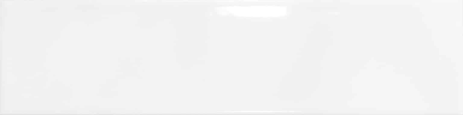 White Ceramic Metro Wall Tiles 75x300 mm