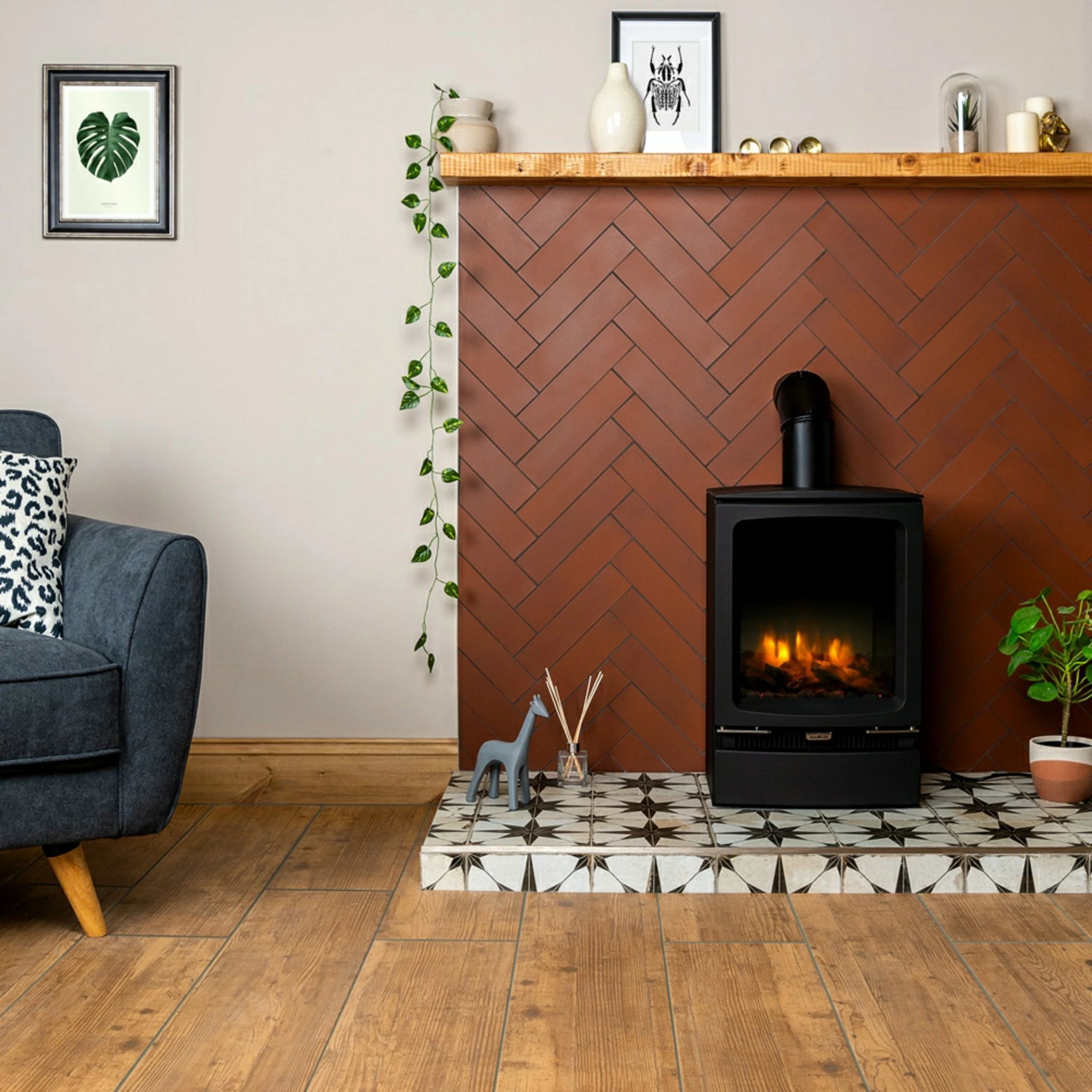 Terracotta Floor and Wall Brick Tiles