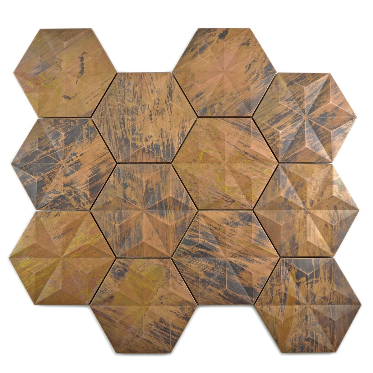rustic bronze tile