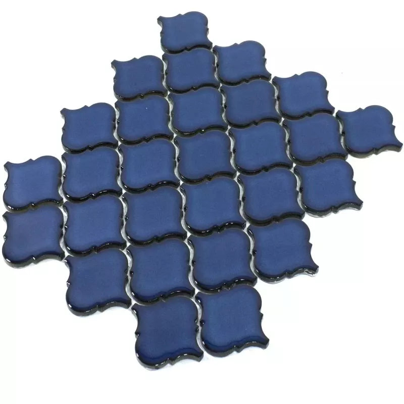 arabesque blue tile