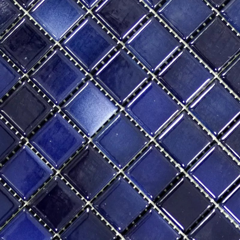 Blue gloss tiles 