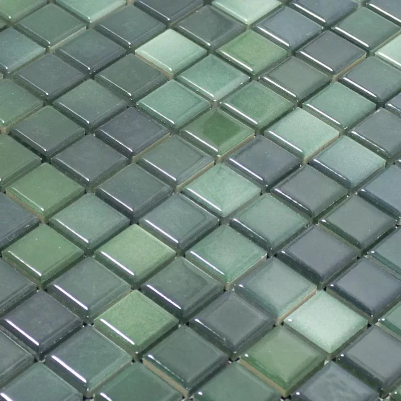 green tone mosaic 