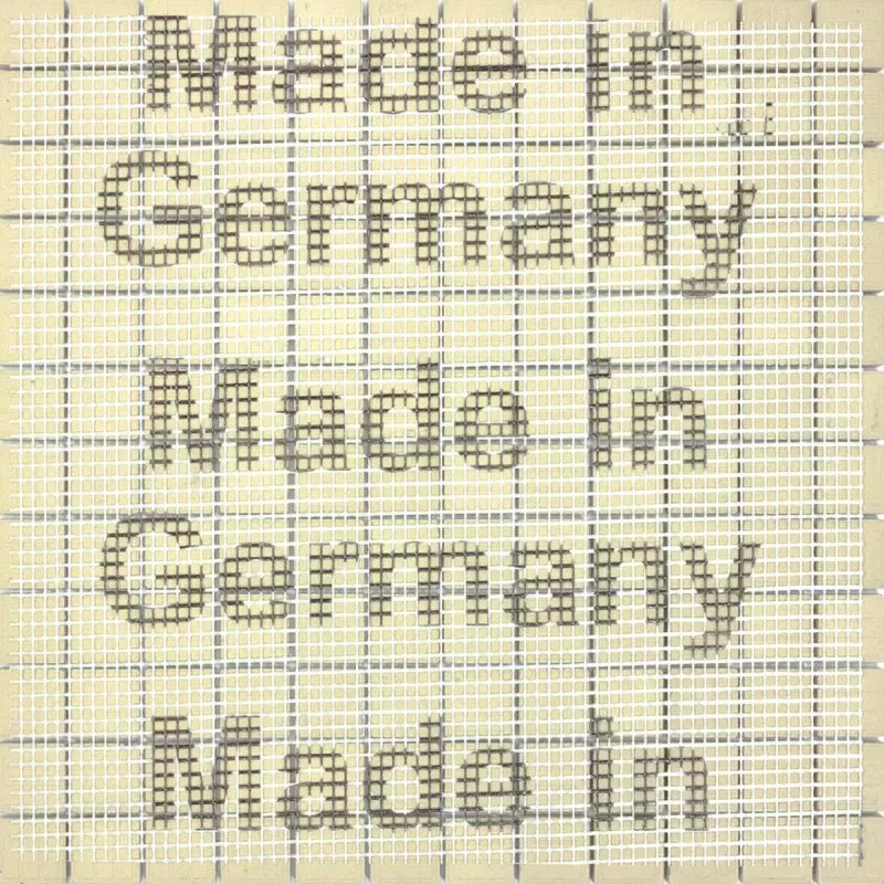 German Green Mosaic Mesh