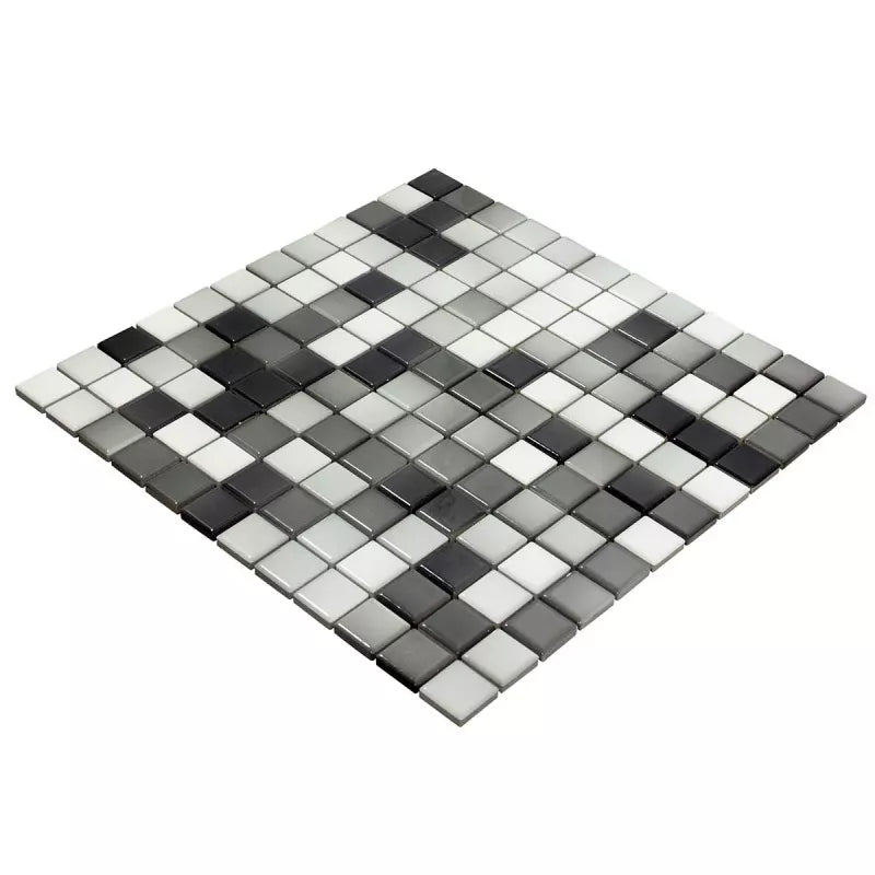 grey mosaic tile 