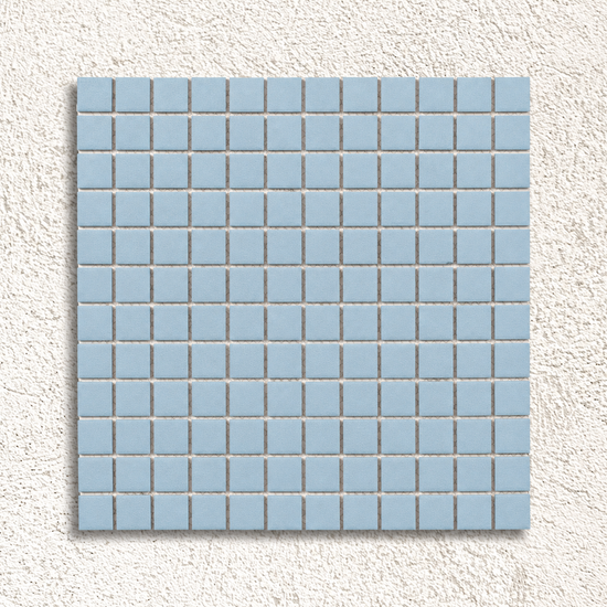 Ceramic Pool Sky Blue Anti-Slip Mosaic Tile | Luxury Tiles UK