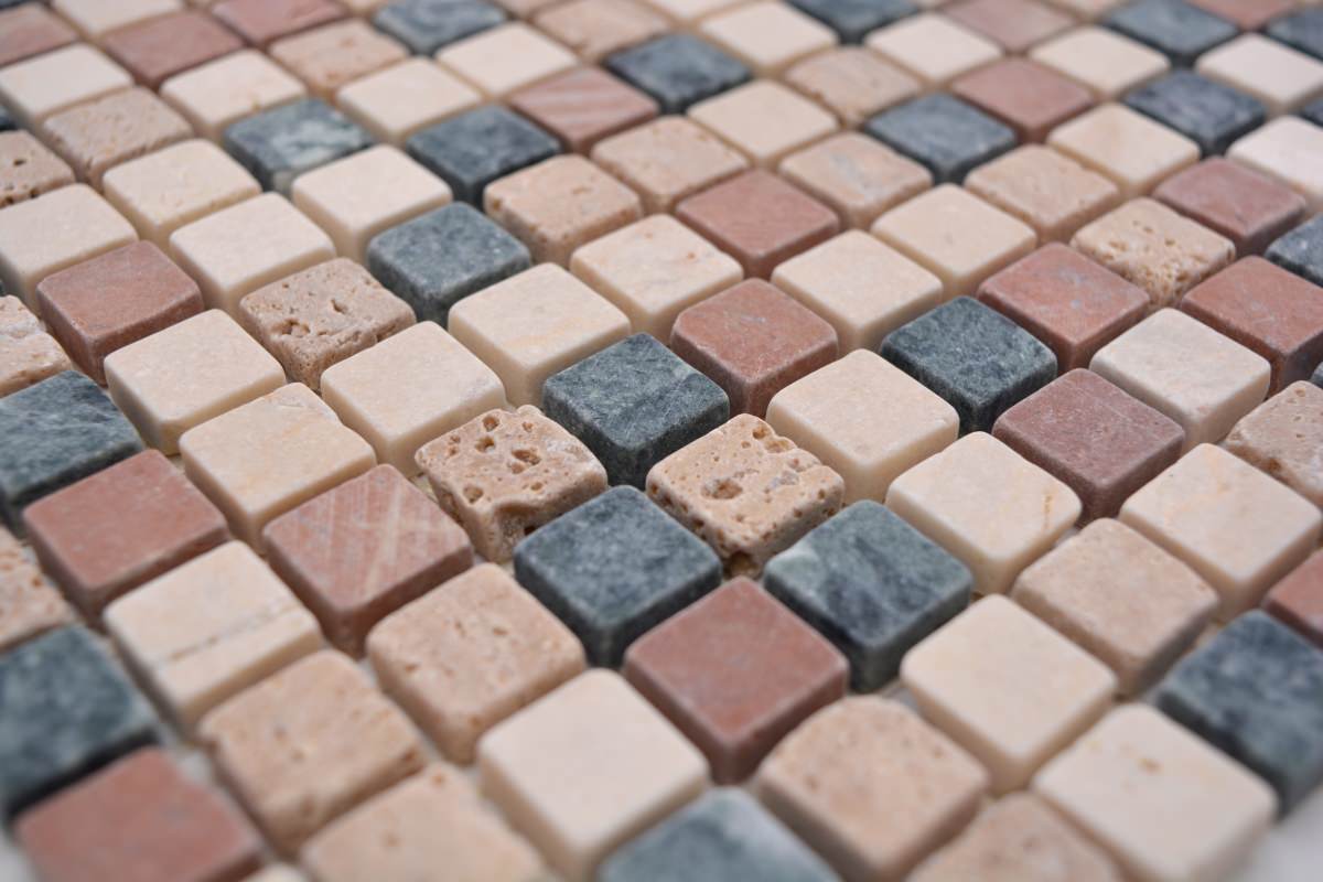 Natural Terrazzo Marble Mosaic Tiles 