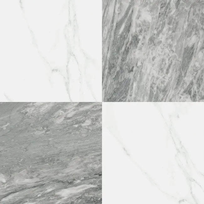 grey marble effect tiles  