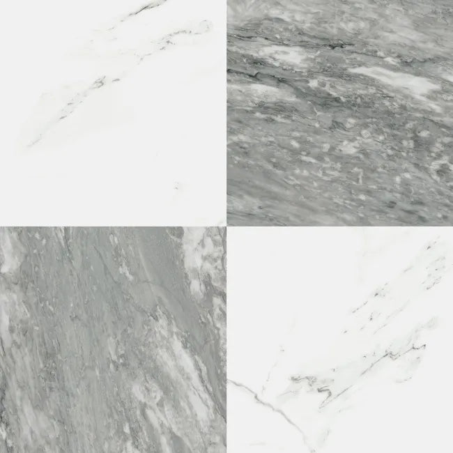 grey marble effect porcelain tile 