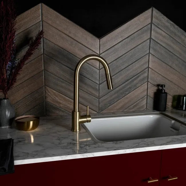 dark brown wood effect