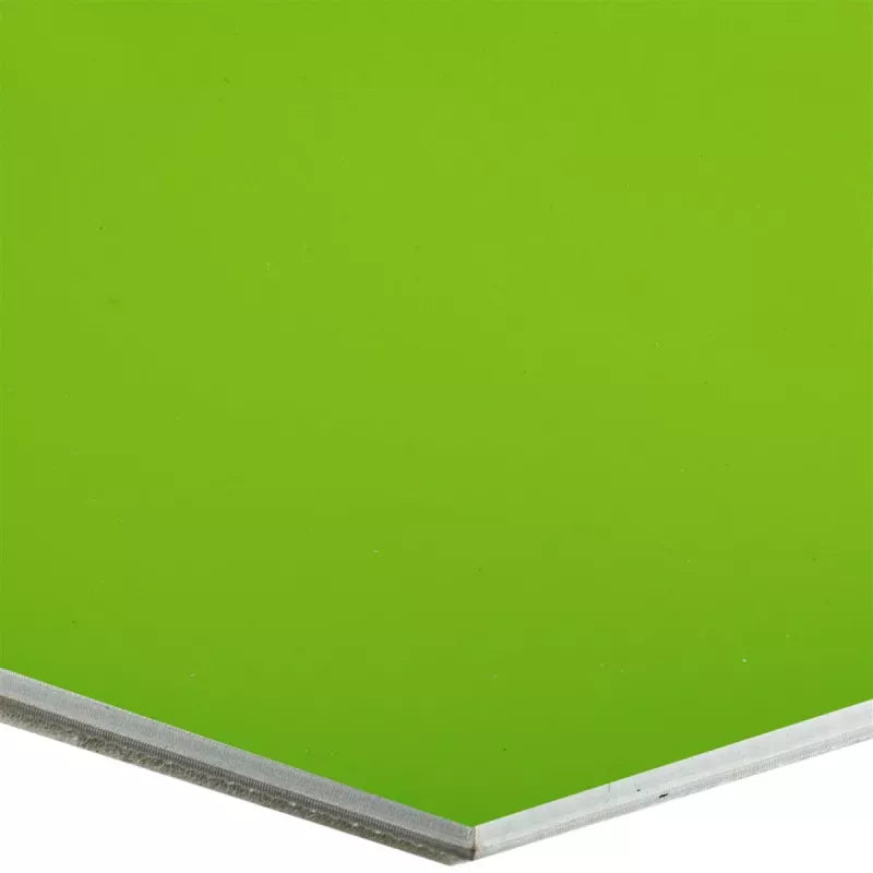 green hexagon DIY tile