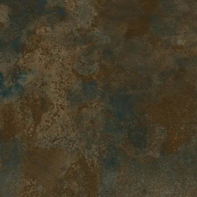 oxidised brown tiles 
