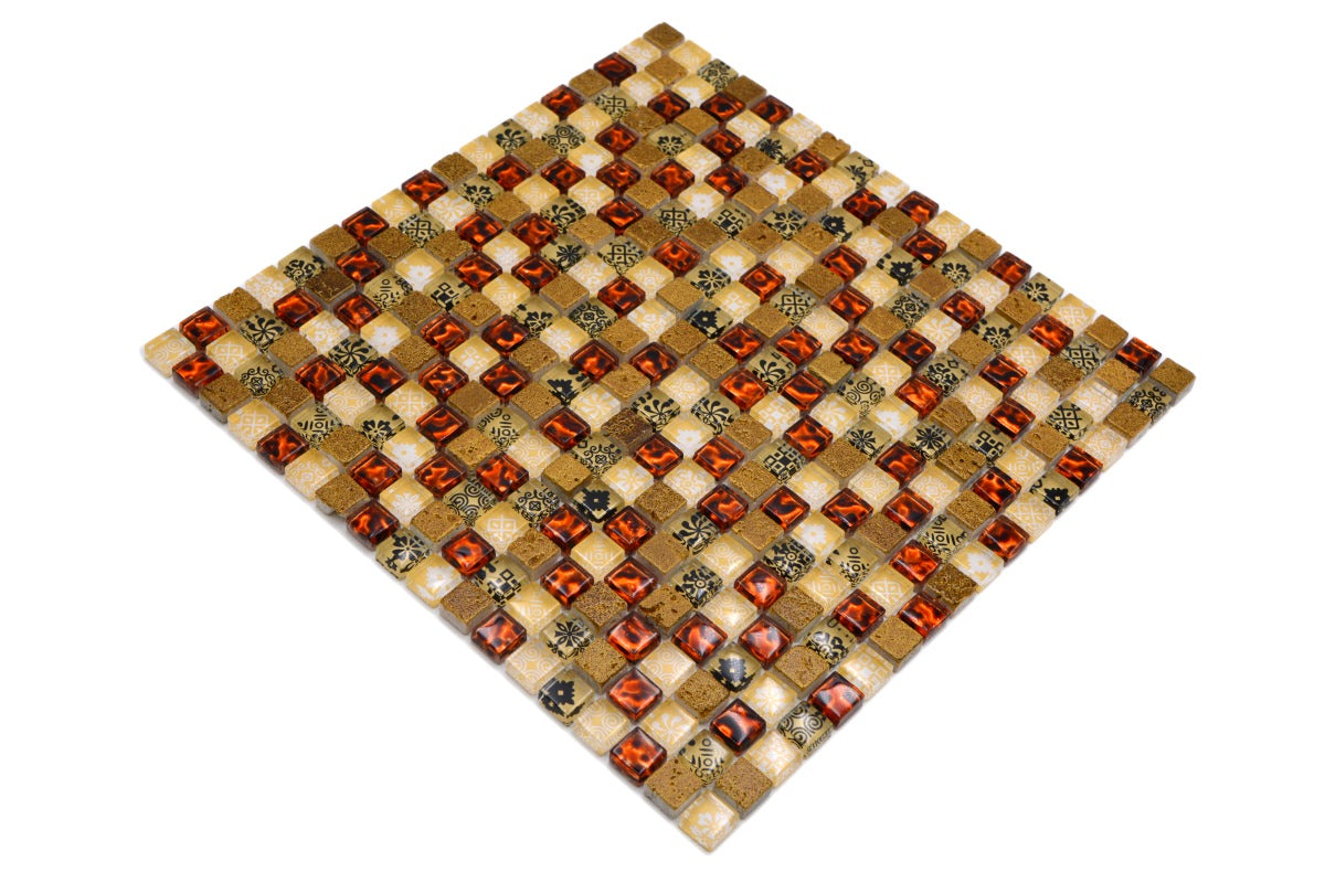 Mix Glass Mosaic Tile