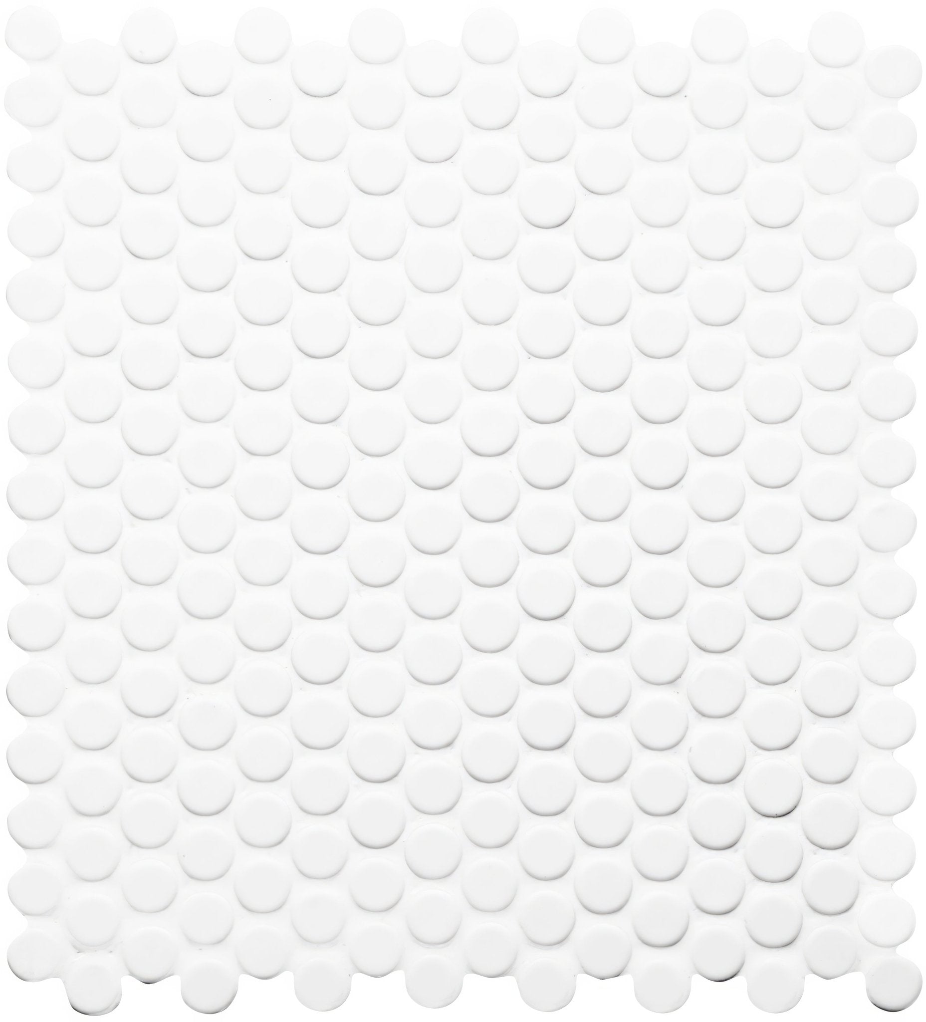 White Penny Mosaic 