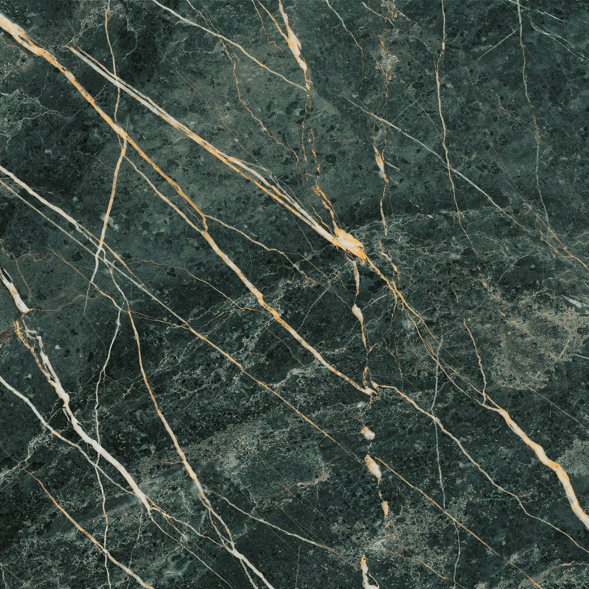 XL green marble effect tile