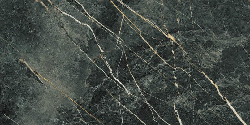 green marble effect tile