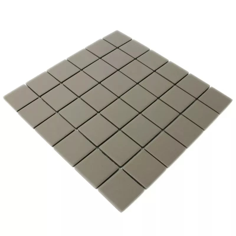 grey anti slip matt mosaic tile