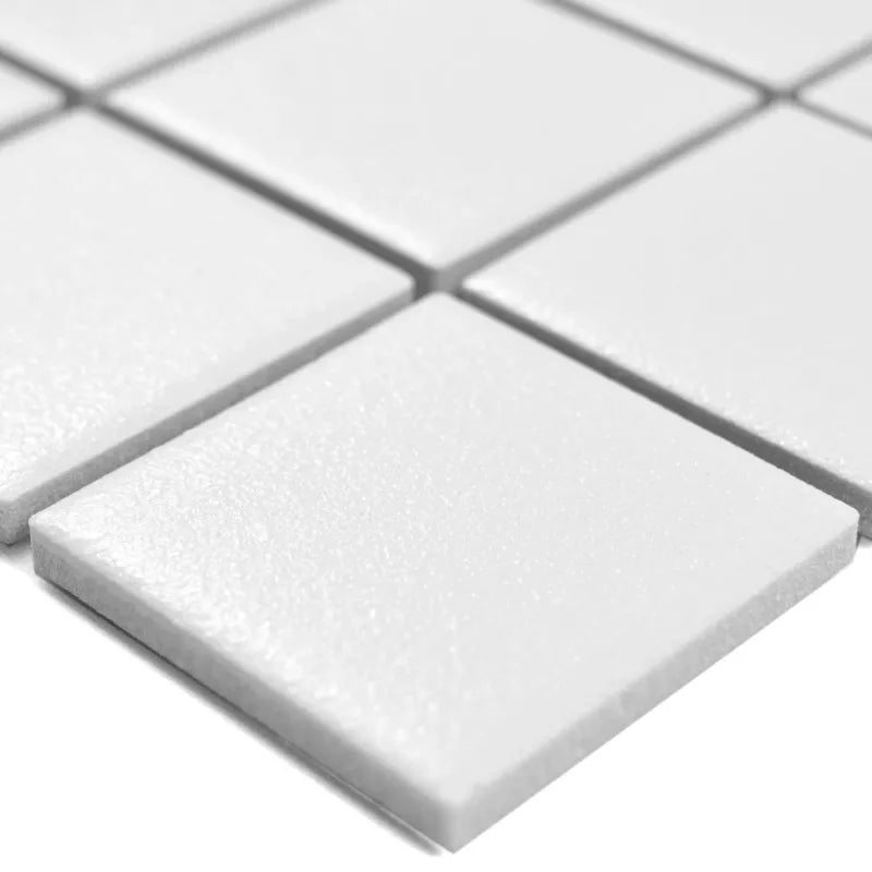 white anti slip floor tile