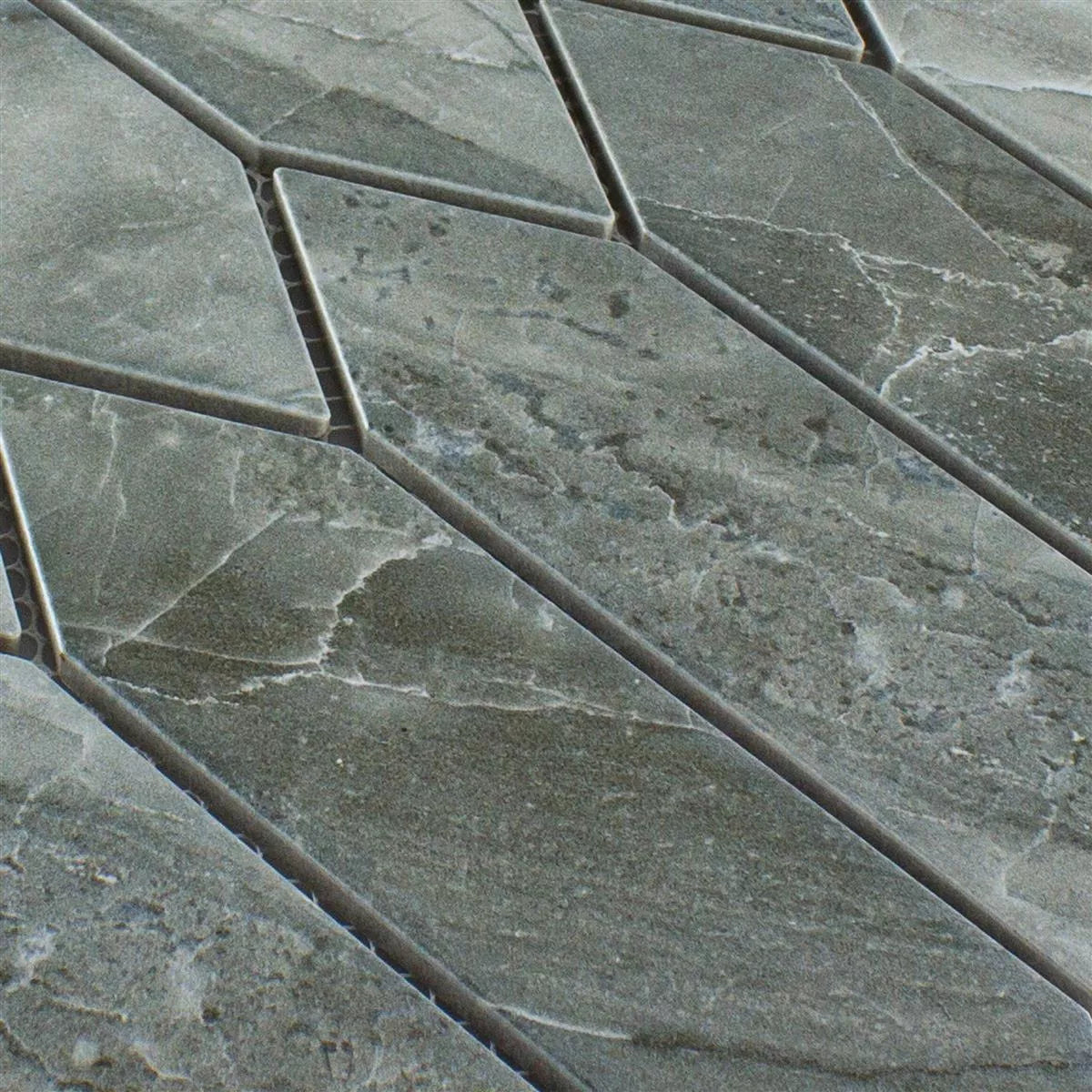 grey marble effect mosaic 