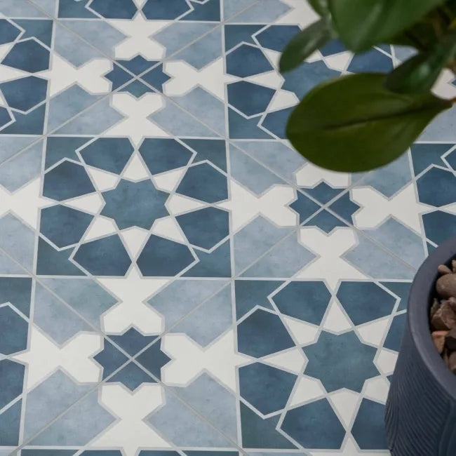 Pattern Decor Matt Floor Tile