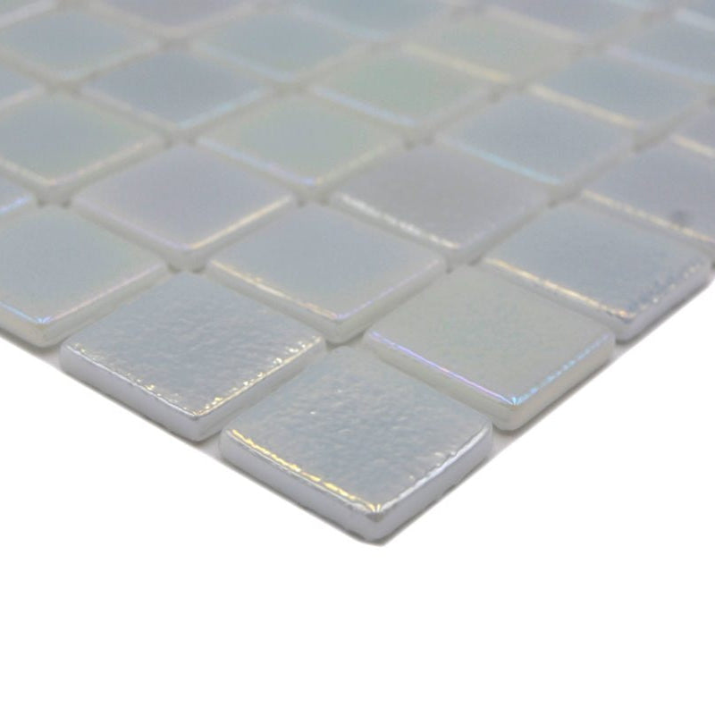 White Swimming Pool Mosaic