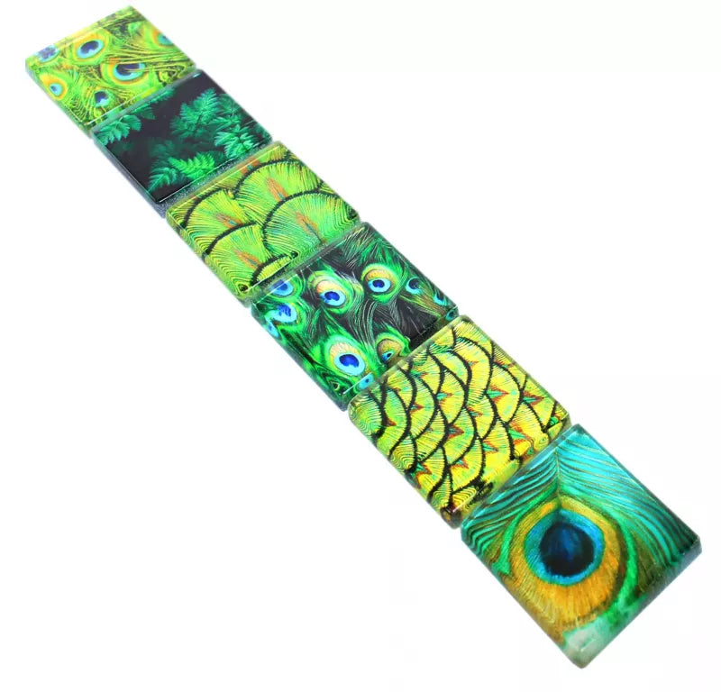 green border mosaic