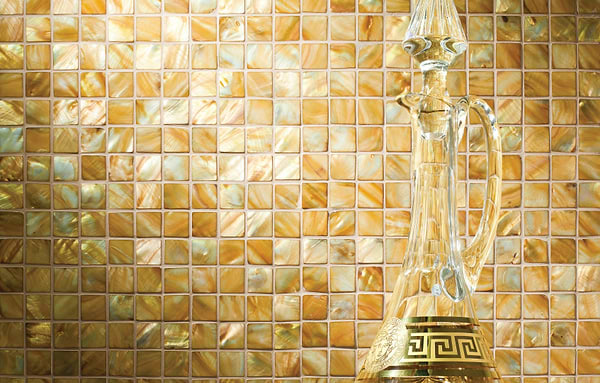 Luxury Golden Pearl Mosaic By Luxury Tiles 