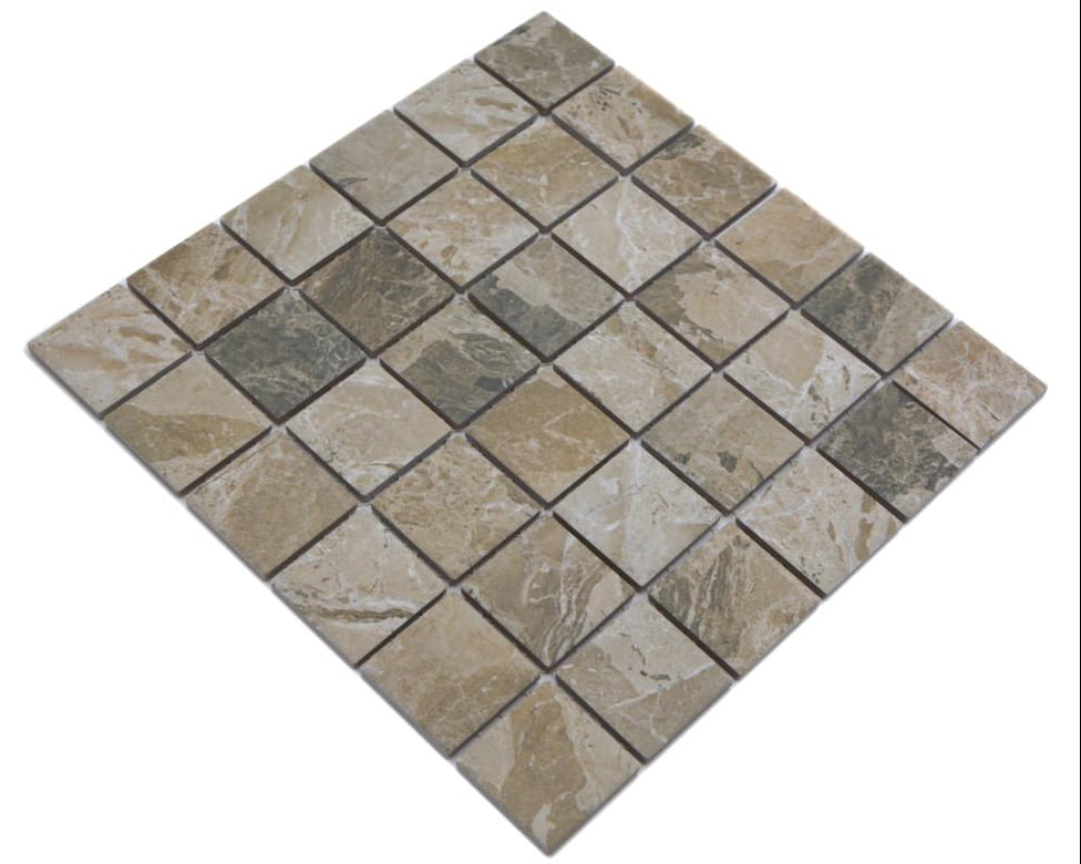 mix brown mosaic 
