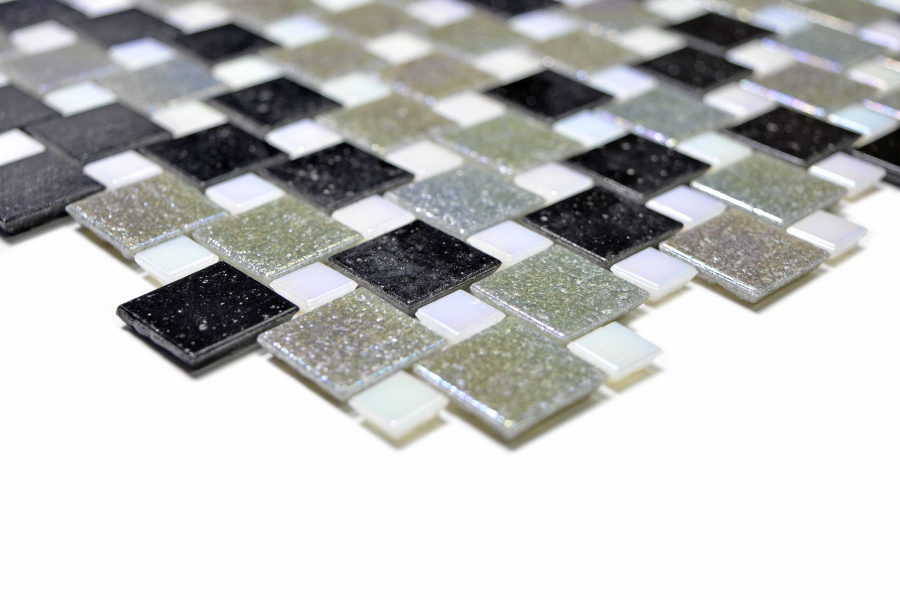 Iridescent  Mix Mosaic Tiles