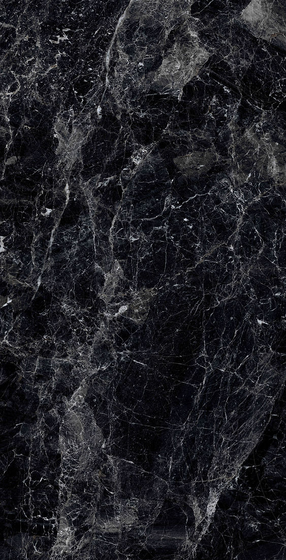 Black Marble Effect Tile - 60x120 cm