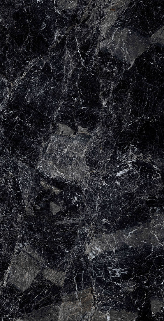 Black Marble Effect Tiles - 60x120 cm