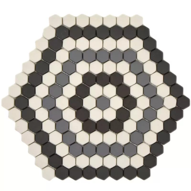 hexagon mosaic tile