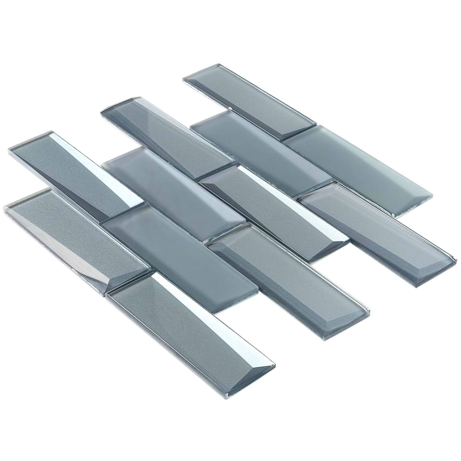 clear glass mosaic tile 