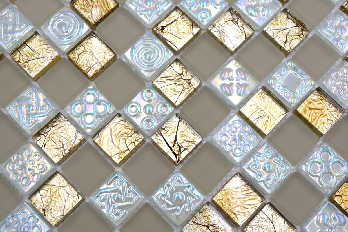 pearl gold mix mosaic 