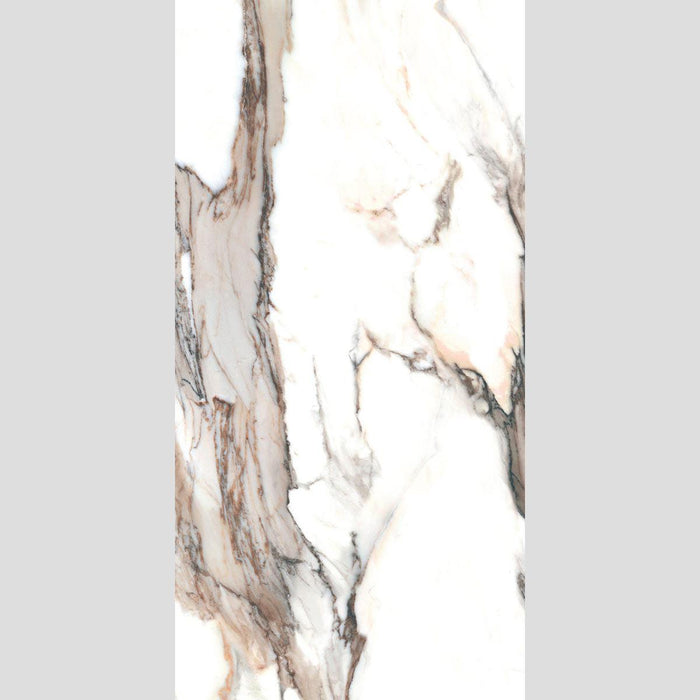 Gold Marble Effect 60x120cm Wall and Floor Porcelain Tile - Luxury Tiles UK