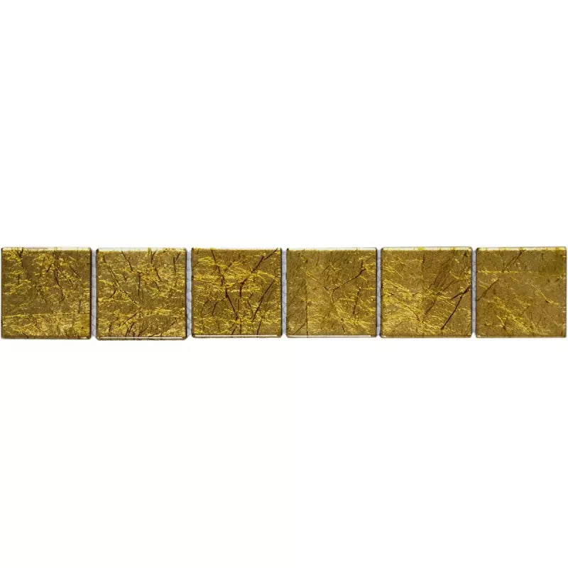 gold glass border tiles
