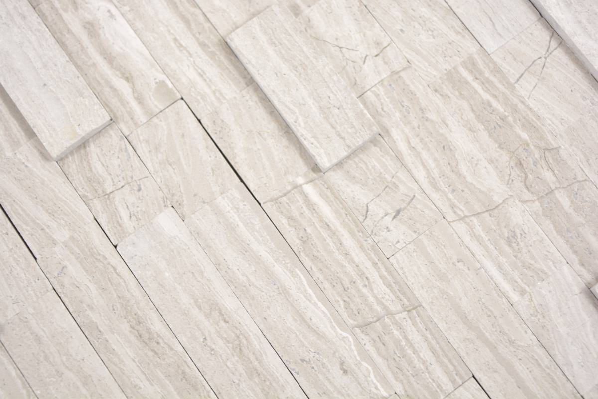 Woodland Grey Brickstone Peel and Stick Mosaic Tile - Luxury Tiles UK