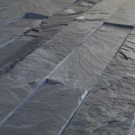 black riven slate tile 