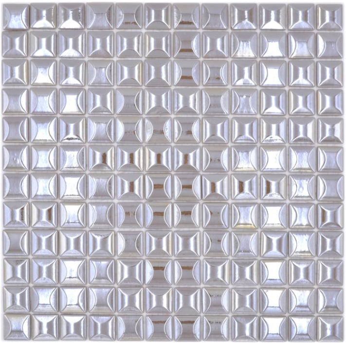 Silver Chrome Mosaic Tile