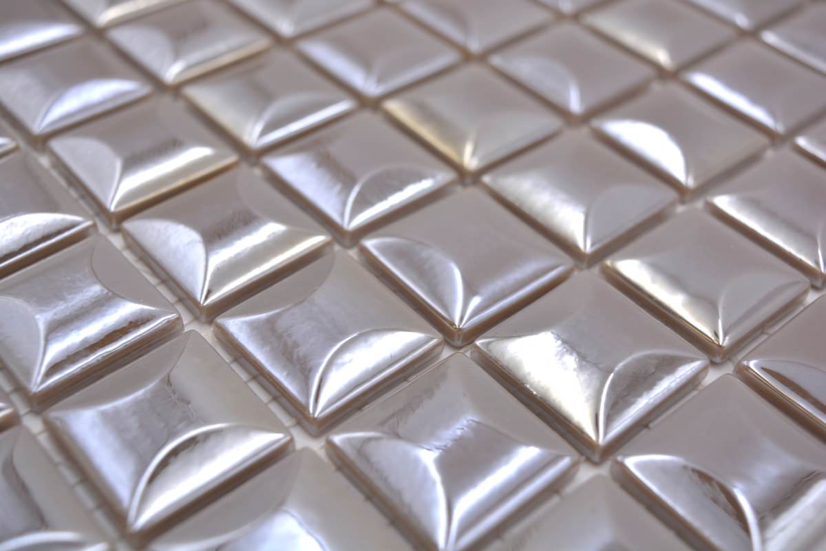 Silver Mosaic Tiles