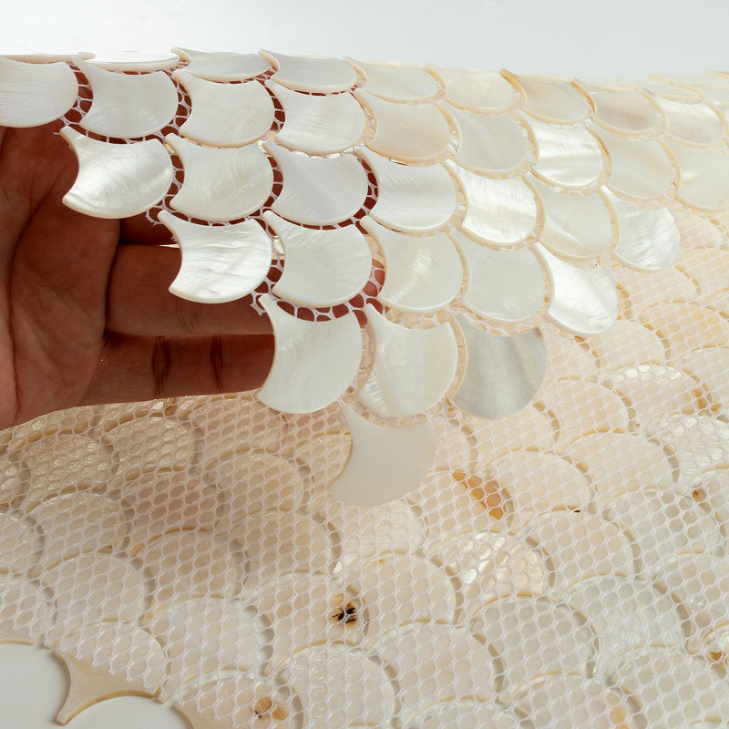 ivory beige mosaic tile