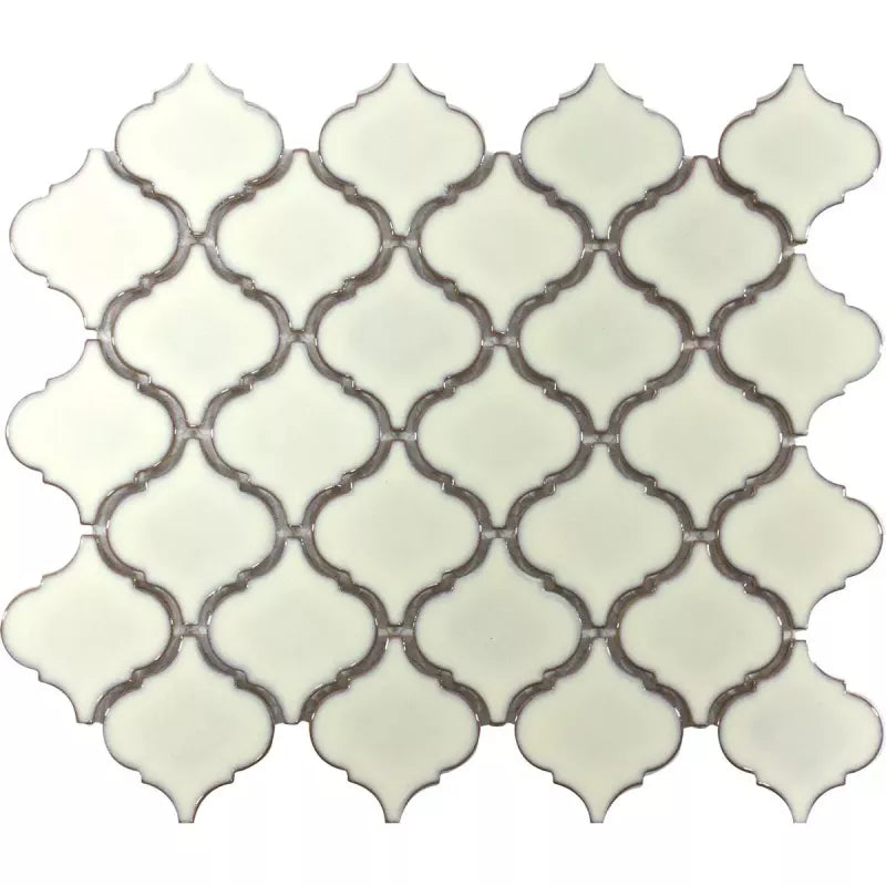 White Arabesque Mosaic for Home Décor By Luxury Tiles 