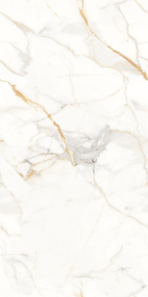 Lusso Crema Marble Effect Porcelain Tile – Gloss Rectified Large Format Wall & Floor Tile - Luxury Tiles UK