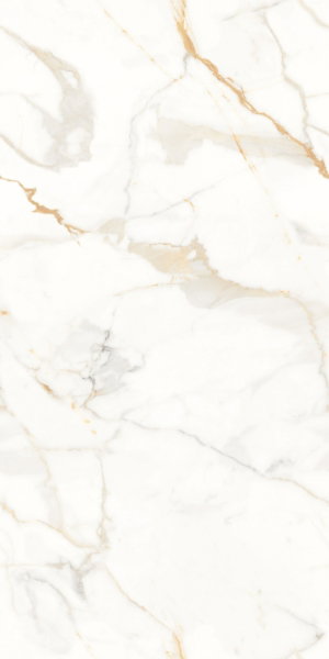 Lusso Crema Marble Effect Porcelain Tile – Gloss Rectified Large Format Wall & Floor Tile - Luxury Tiles UK