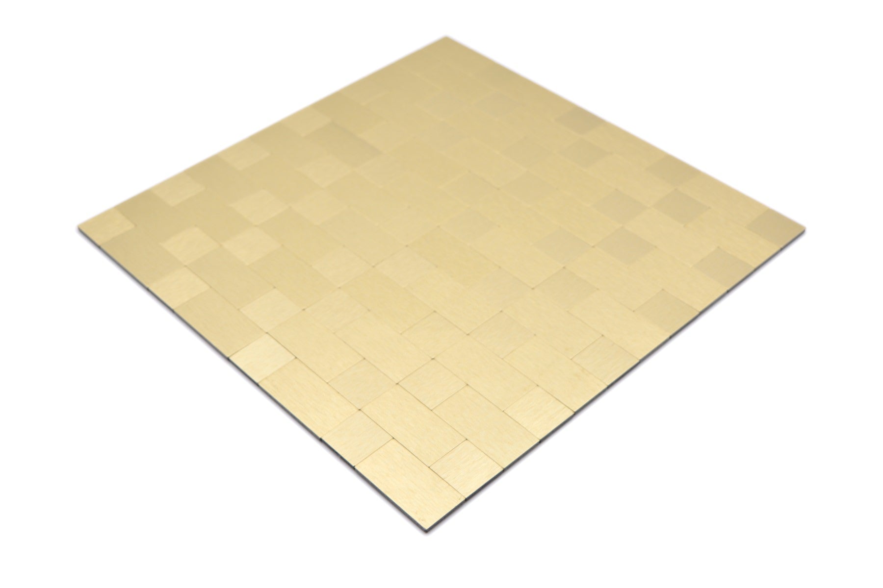 Lux Gold Mix Metal Mosaic Tile