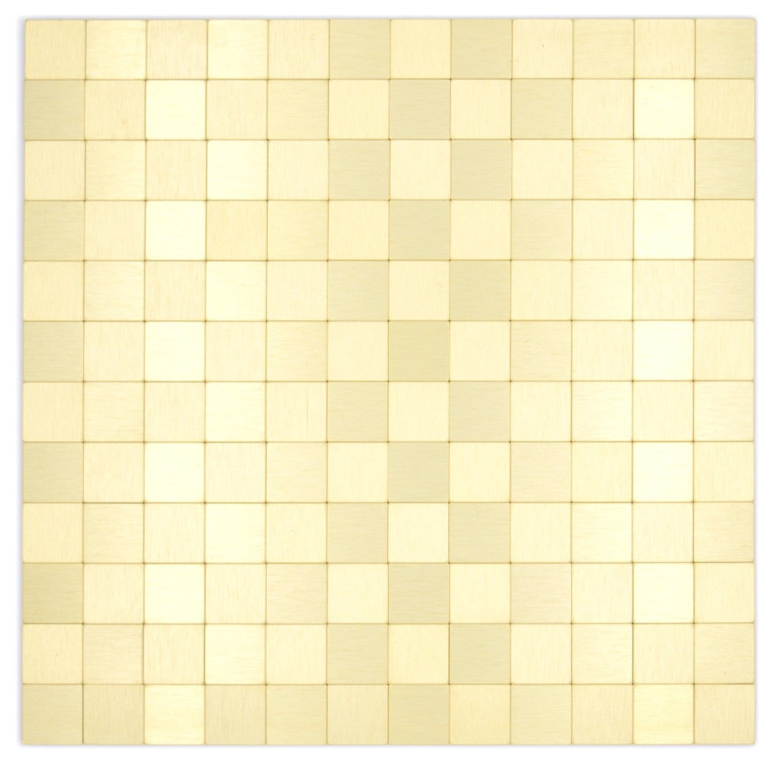 Gold Metal Mosaic Self Adhesive Tile