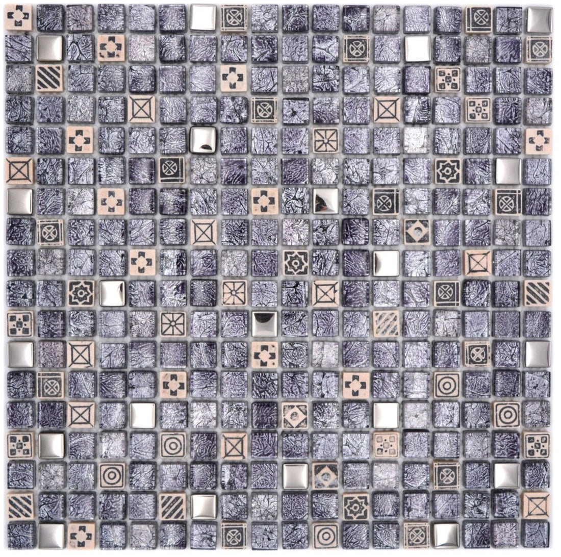 Luxury Orchid Stone Mosaic Tile