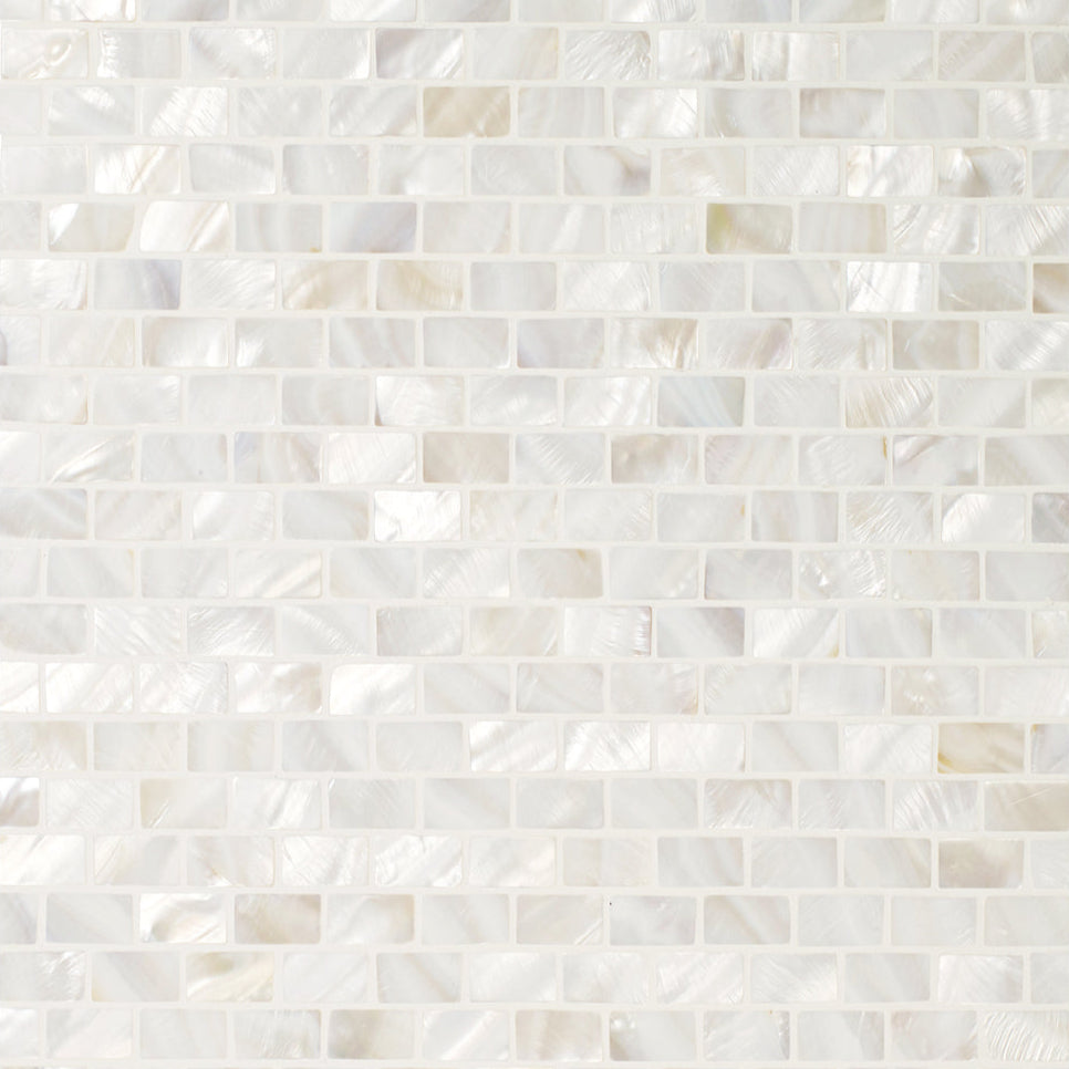 Pearl Brickbond | Shell Mosaic - Luxury Tiles UK
