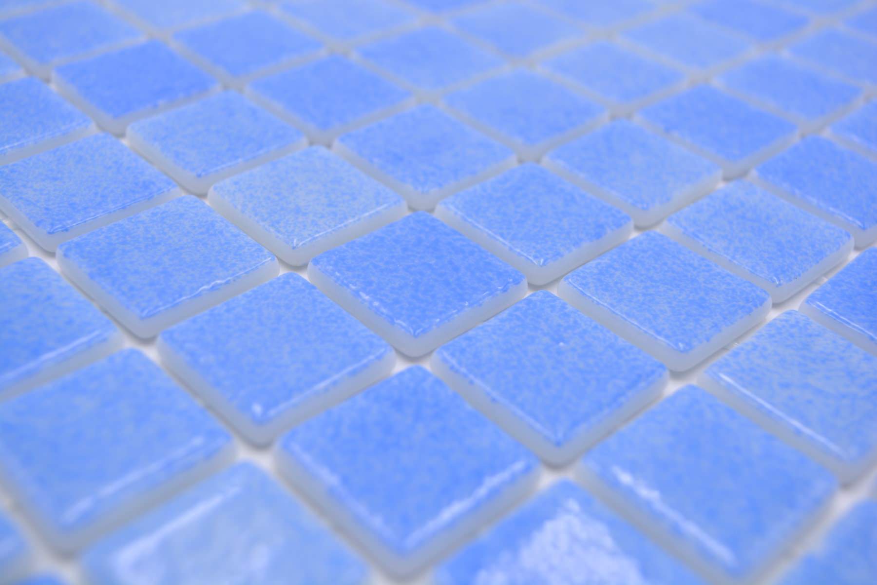 blue mix swimming pool mosaic