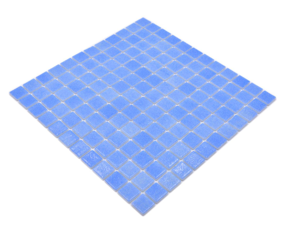 blue swimming pool mosaic 